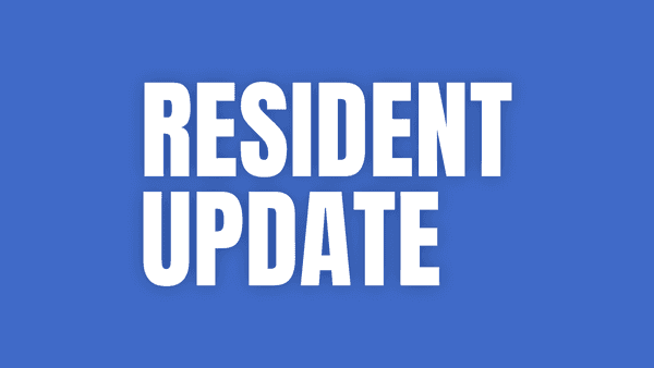 Resident Update